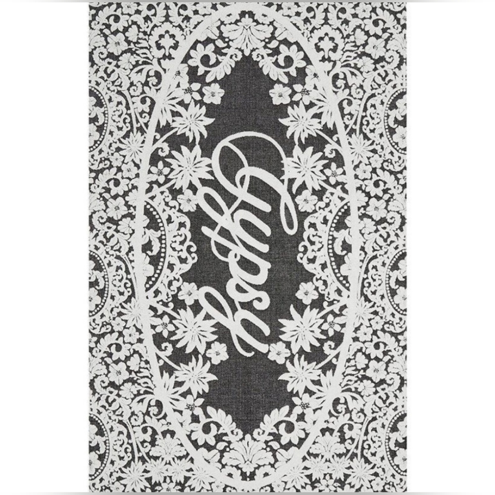 Spell Jacquard Gypsy Beach Towel Black OS